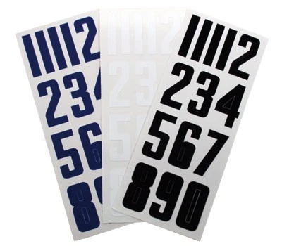 Bauer Helmnummern Set 0-9