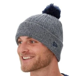 Bauer Mütze NewEra Knit Pom Team Marl