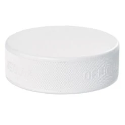 Trainingspuck NHLsize Weiss Senior-10er Set